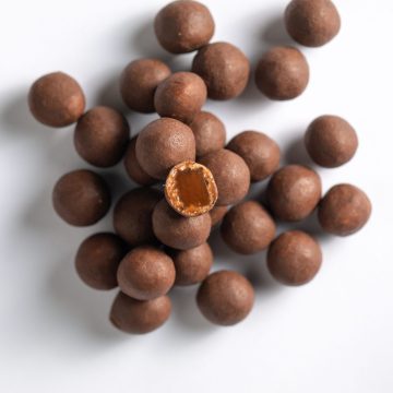 Coffee Caramel and Hazelnut Praliné Dragées