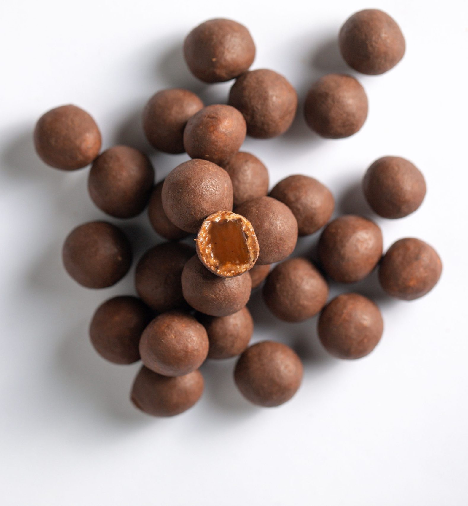 Coffee Caramel and Hazelnut Praliné Dragées