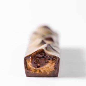 Caramel, Peanut Butter and Chocolate Nougat Candy Bars