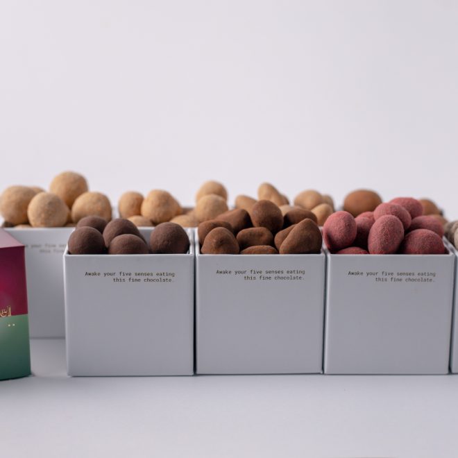 Chocolate-Cherry Nougat and Cacao Nib Cookie Dragées - Melissa Coppel